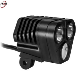 Rechargeable Front Electric Bicycle Light Flood Beam Waterproof OEM ODM