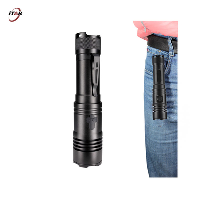 Battery Powered Rechargeable LED Flashlight 20W 2160 Lumen