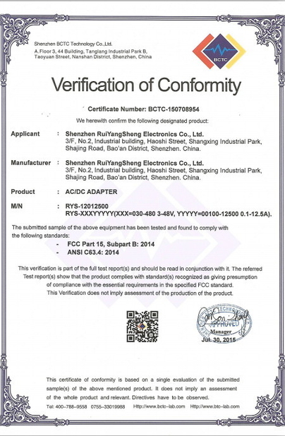 China Shenzhen Beam-Tech Electronic Co., Ltd zertifizierungen